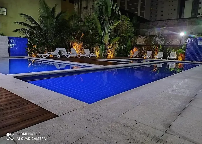 Flat Pitangueira Com Piscina-Capitania Varan